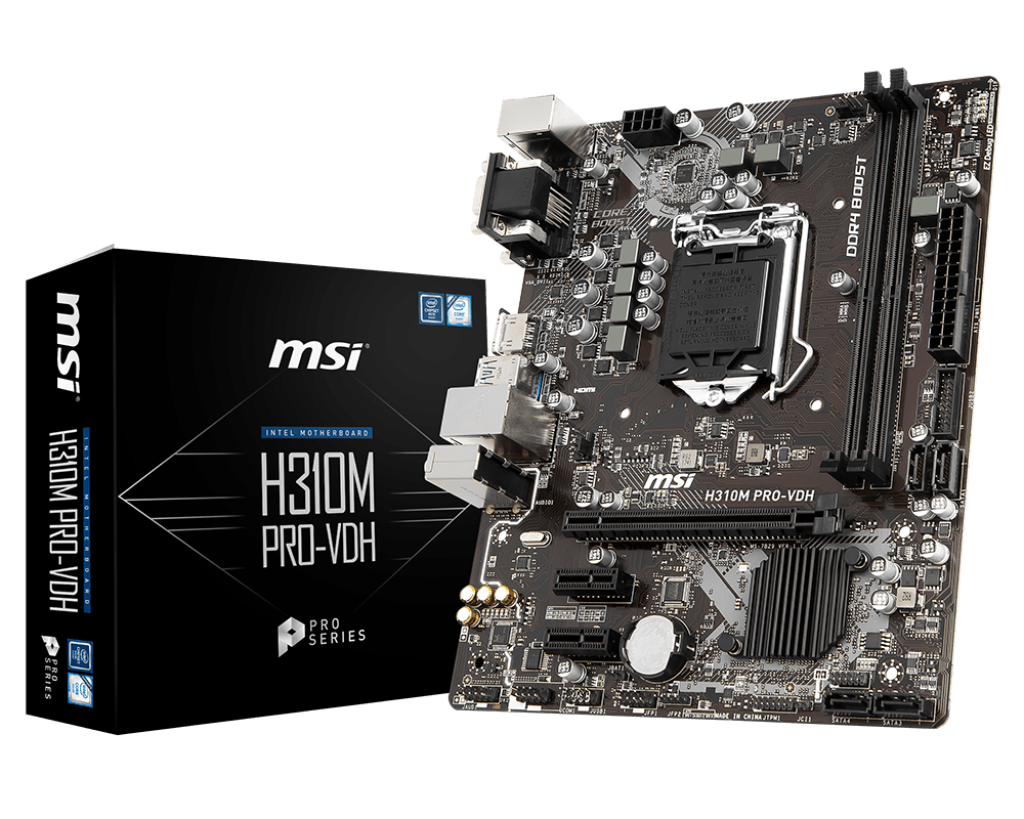 مادربرد ام اس ای MOTHERBOARD MSI H310M PRO-VDH