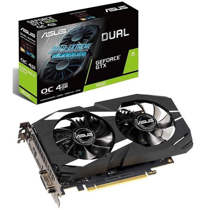 کارت گرافیک ایسوس ASUS Graphics Card DUAL-GTX1650-O4G 4GB استوک