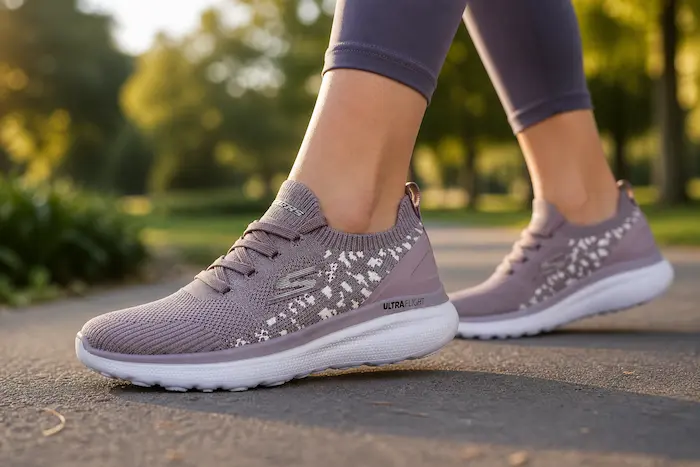 کفش زنانه جورابی اسکچرز مدل Walk Comfort — تصویر ۶