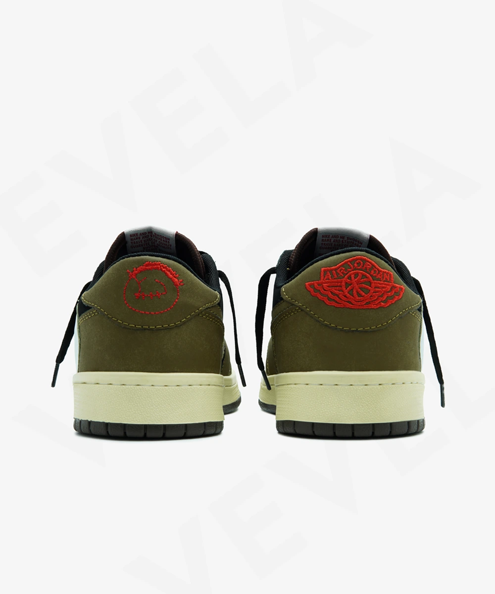 کفش کتونی جردن وان تراویس اسکات Air Jordan 1 Low Travis Scott — تصویر ۶