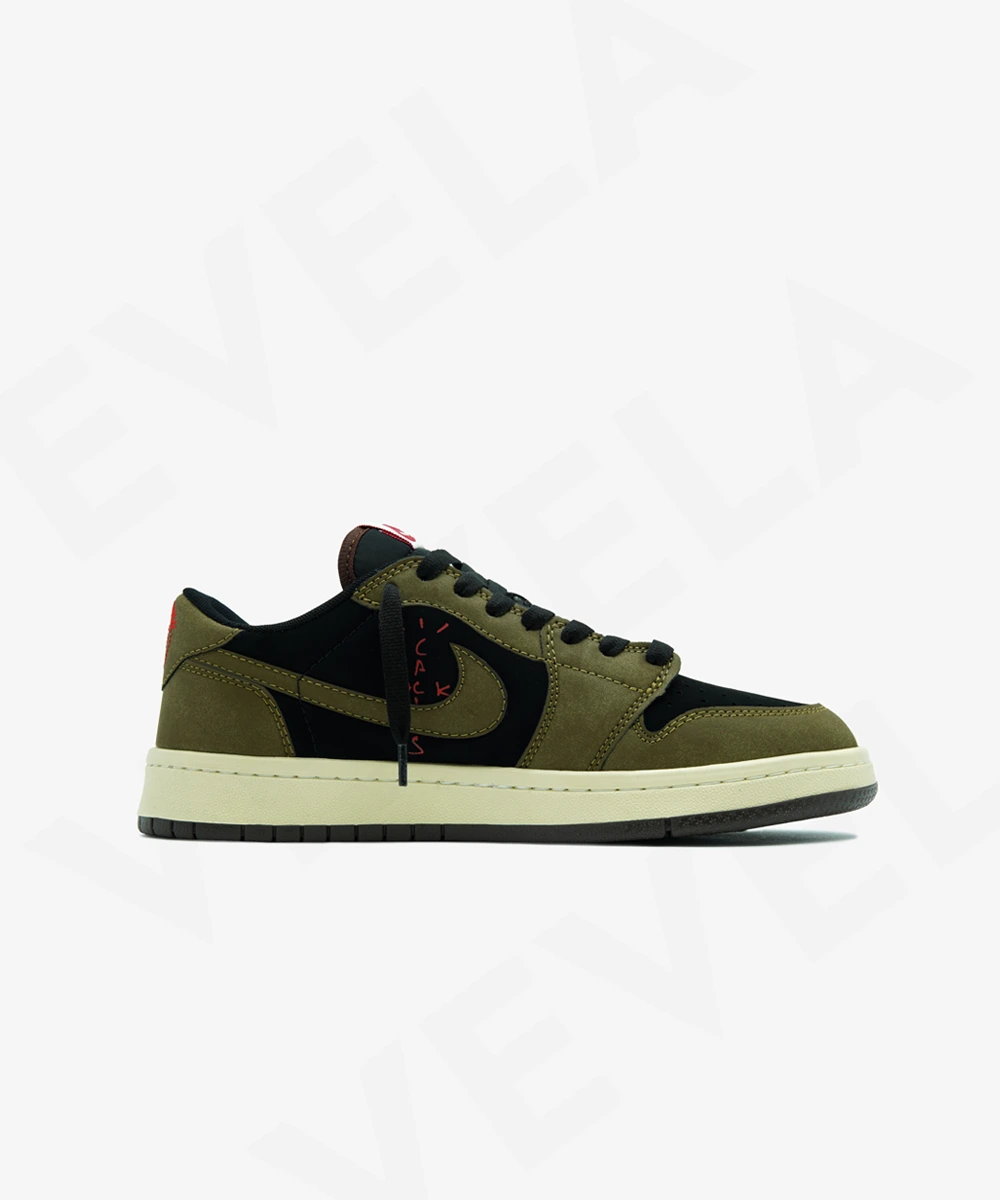 کفش کتونی جردن وان تراویس اسکات Air Jordan 1 Low Travis Scott — تصویر ۴