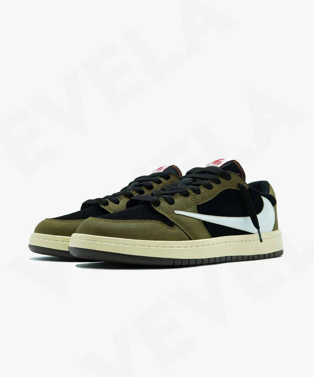 کفش کتونی جردن وان تراویس اسکات Air Jordan 1 Low Travis Scott — تصویر ۳