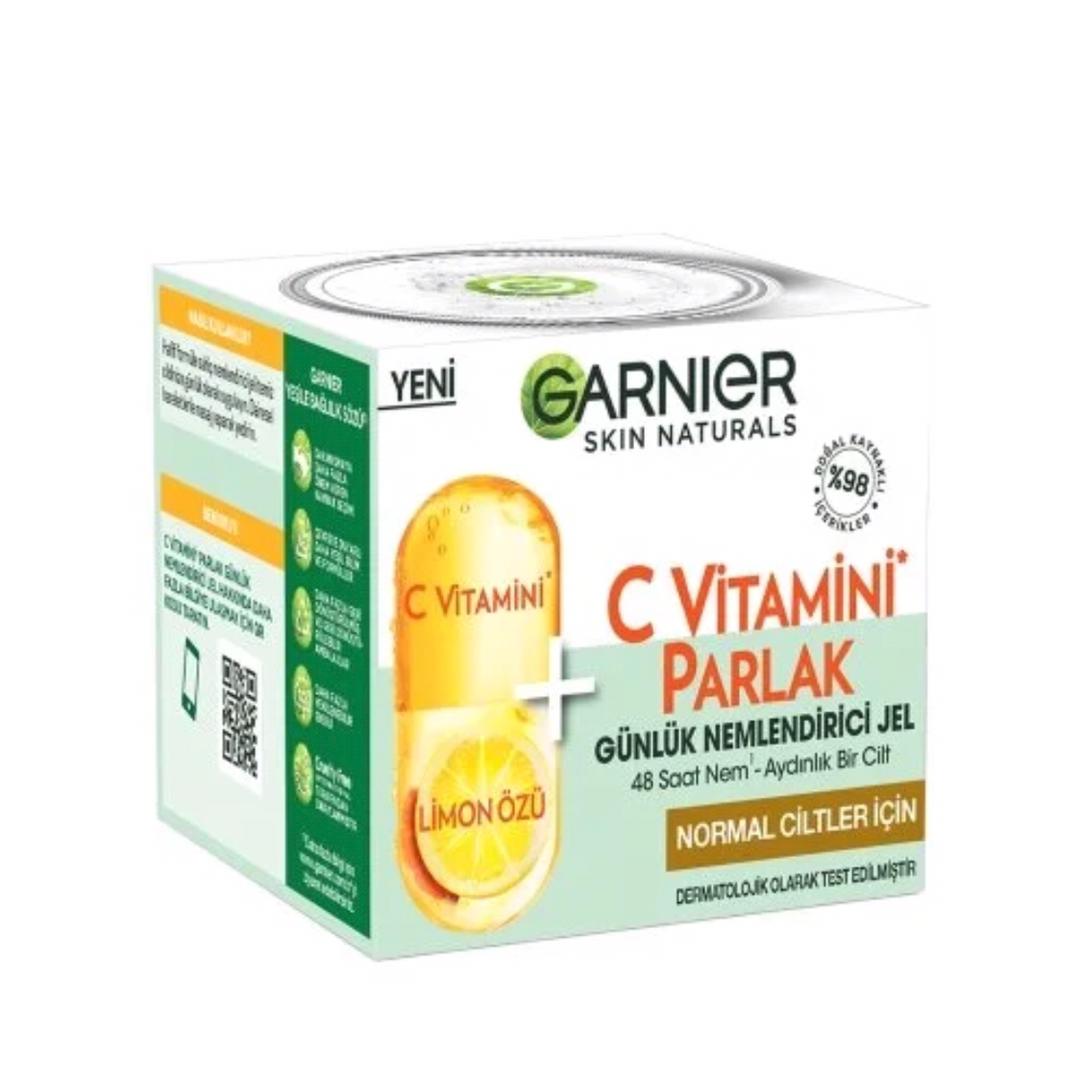 ژل مرطوب کننده ویتامین سی گارنیر 50 میل — تصویر ۲