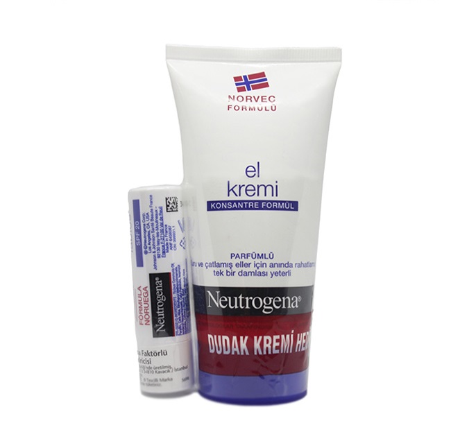 پک کرم مرطوب کننده دست معطر 75 میل و بالم لب SPF20 نیتروژینا