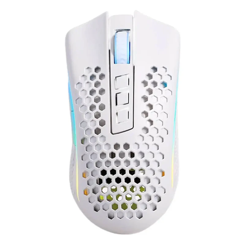 موس وایرلس ردراگون مدل storm pro m808wks سفید پلمپ