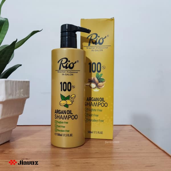 شامپو مو فری سولفات آرگان ریو RIO — تصویر ۳