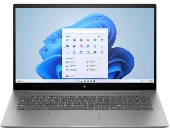 لپتاپ اچ پی مدل laptop 17 /پردازنده core 7 150u/رم 16/ حافظه 512g ssd/نمایشگر 17اینچ fhd IPS / درحدنو