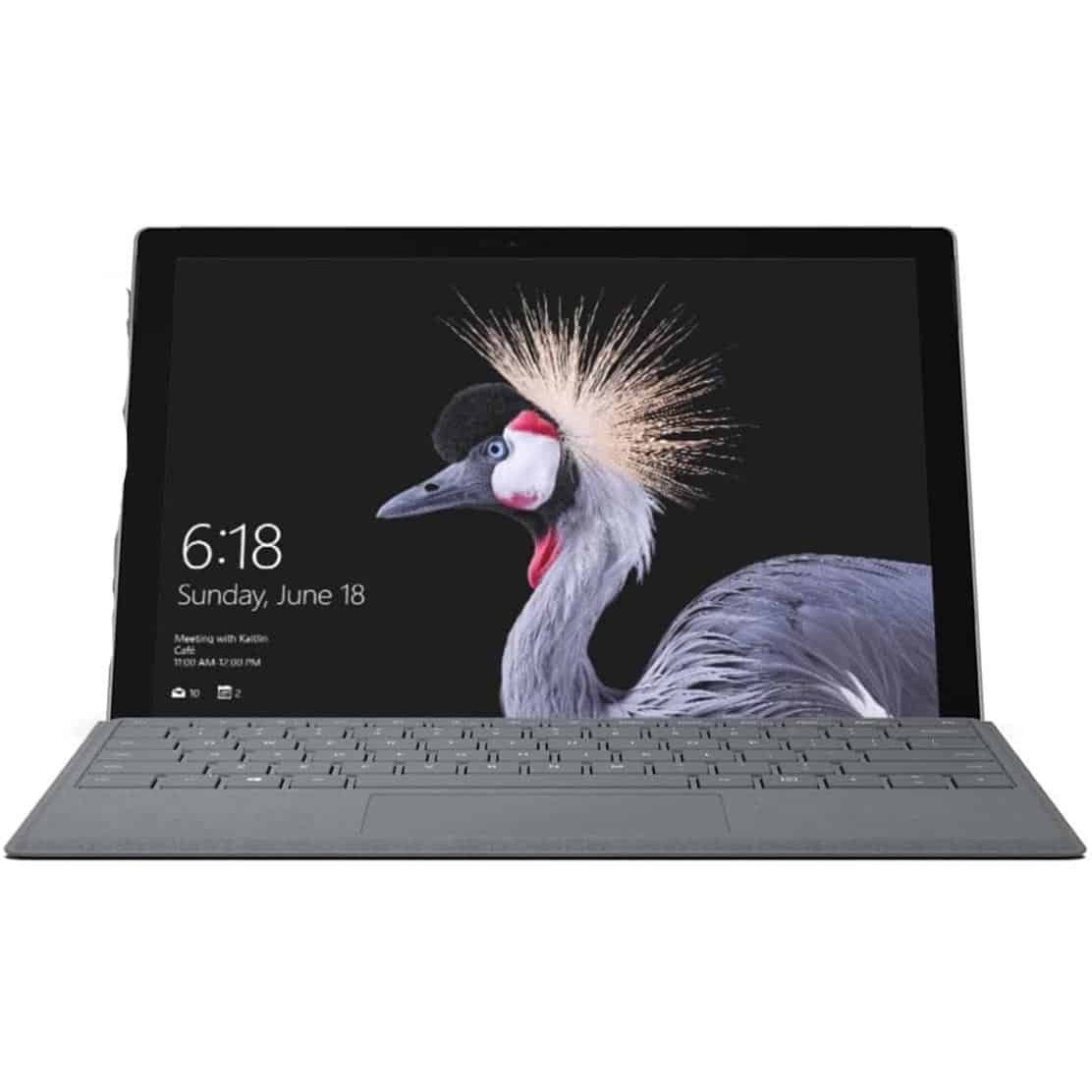 تبلت ویندوزی مایکروسافت مدل surface pro 5 /پردازنده core i5 7300u /رم 8/ حافظه 256g ssd/نمایشگر 13اینچ 2k IPS تاچ/ کارکرده