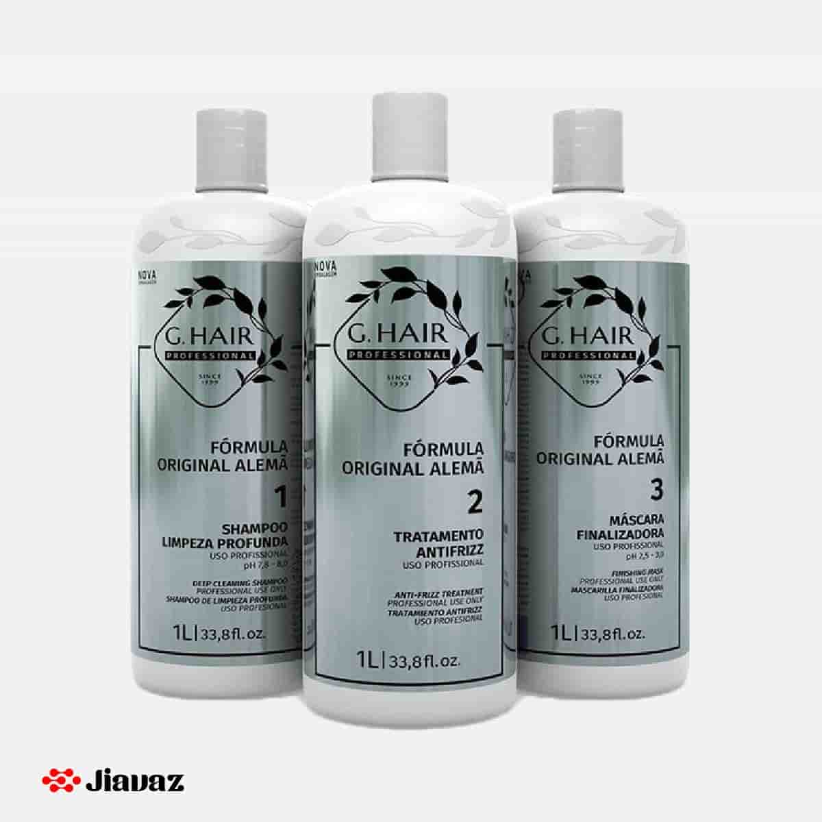 پک کراتین جی هیر سفید ghair keratin — تصویر ۲