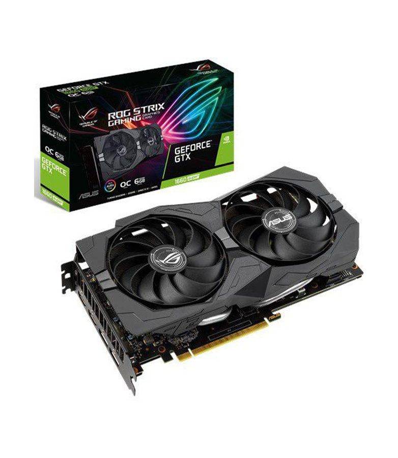 کارت گرافیک ایسوس مدل ROG STRIX GTX1660S O6G GAMING با حافظه 6 گیگابایت