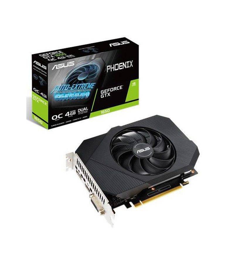 کارت گرافیک ایسوس مدل PH-GTX1650-O4GD6 با حافظه 4 گیگابایت