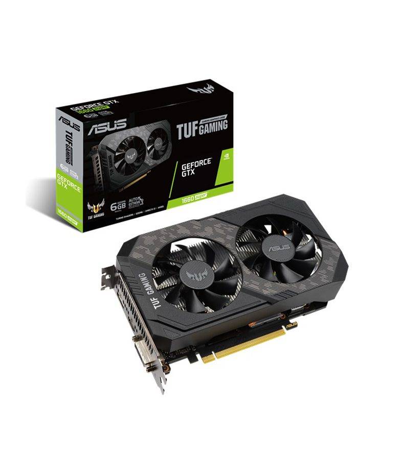 کارت گرافیک ایسوس مدل TUF-GTX1660S-6G-GAMING حافظه 6 گیگابایت