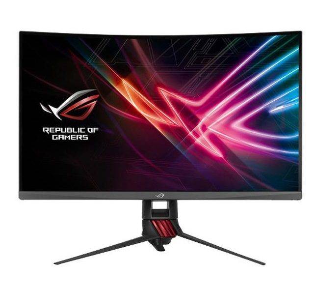 مانیتور خمیده گیمینگ 32 اینچ ایسوس سری راگ مدل ROG Strix XG32VQ