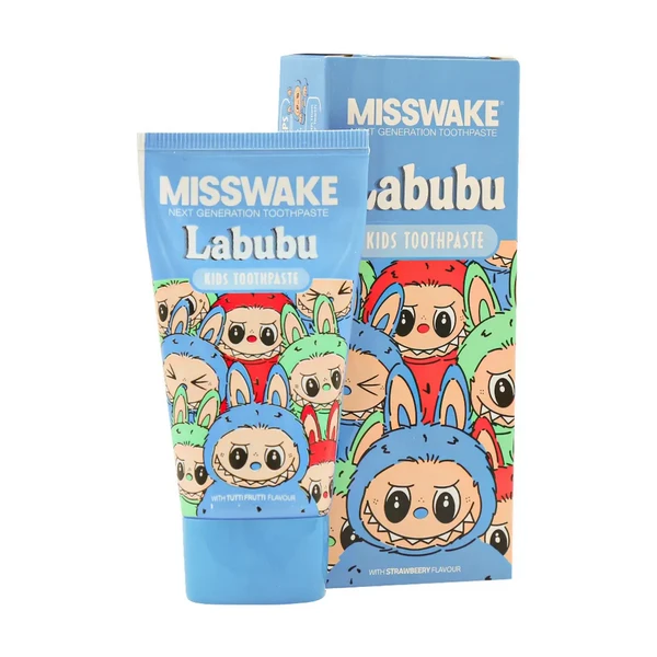 خمیر دندان کودک لبوبو آبی میسویک 50 میلی لیتر Misswake — تصویر ۲