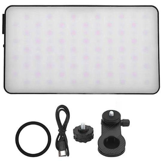 نور LED مگنتی موبایل و دوربین مدل M19 سه‌رنگ