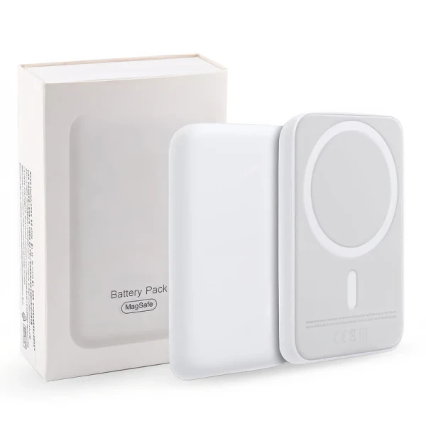 پاوربانک اپل اصلی مدل MagSafe battery Pack ظرفیت 10000 میلی آمپر