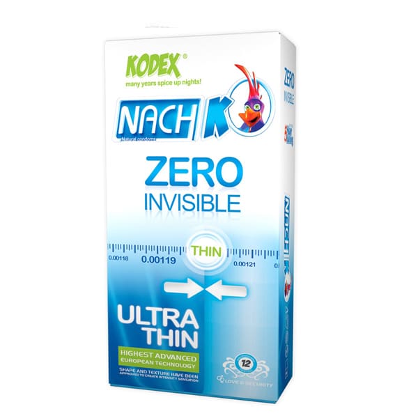 کاندوم نامرئی ناچ کدکس Zero Invisible