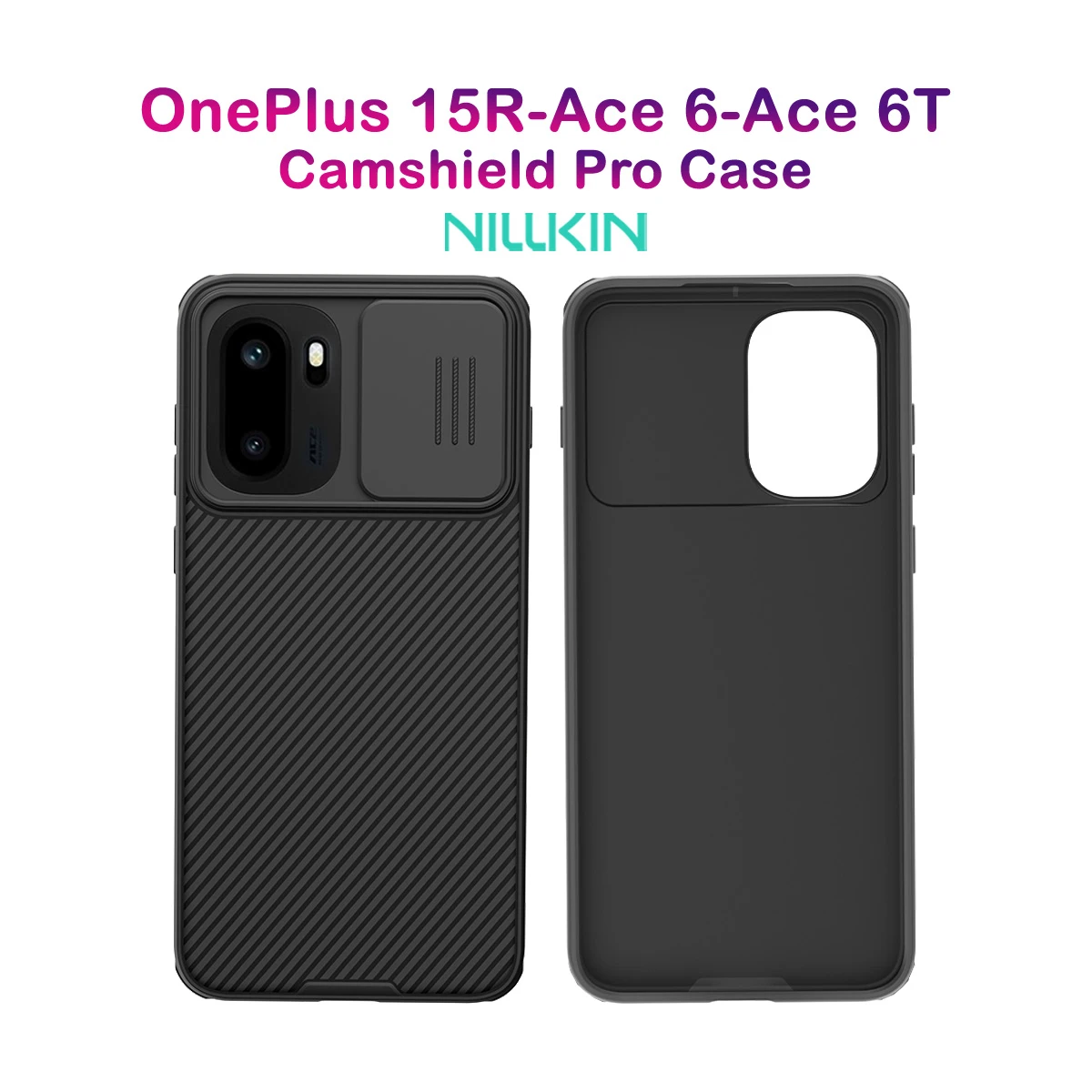 گارد ضدضربه OnePlus 15R مارک نیلکین مدل Camshield Pro