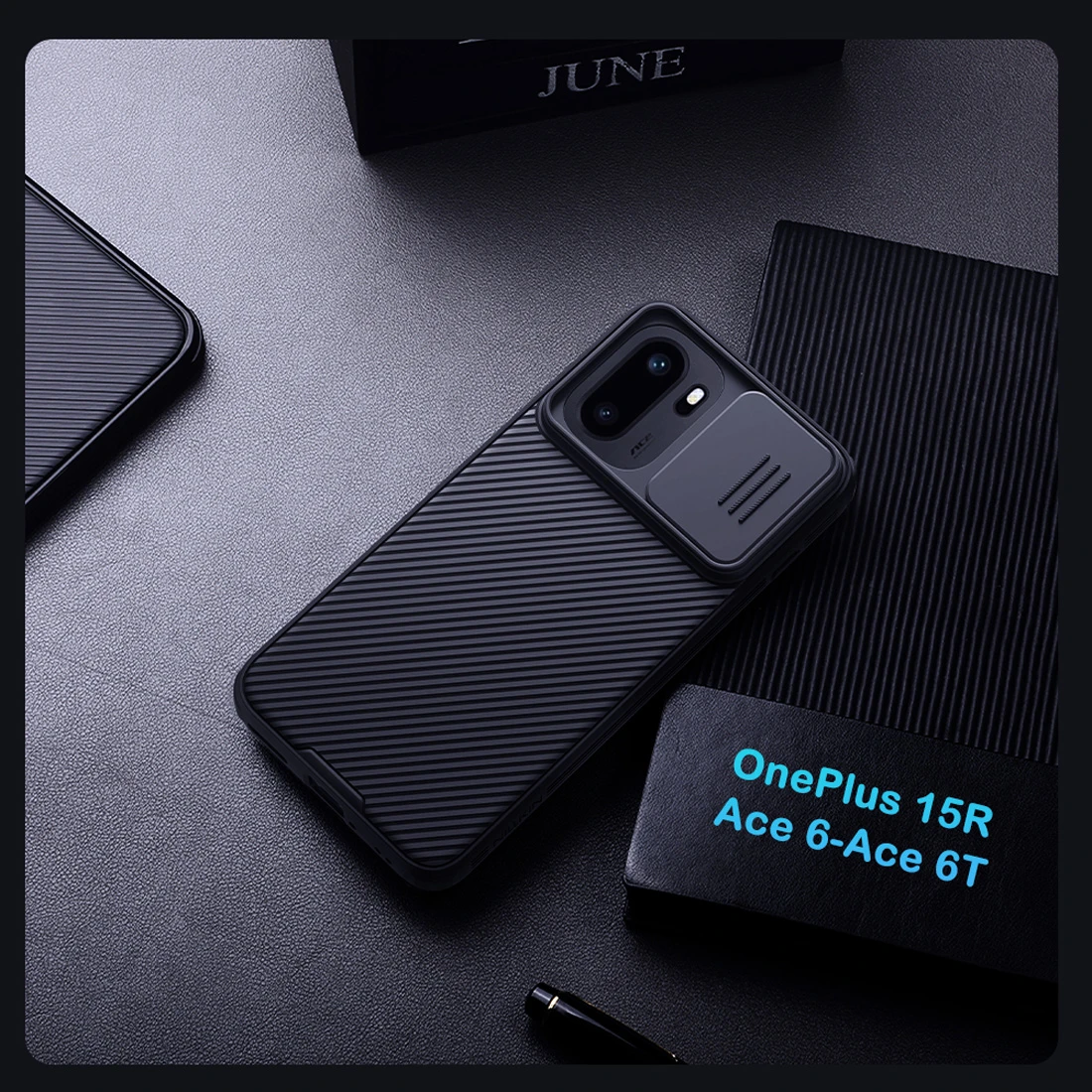 گارد ضدضربه OnePlus Ace 6T مارک نیلکین مدل Camshield Pro — تصویر ۴