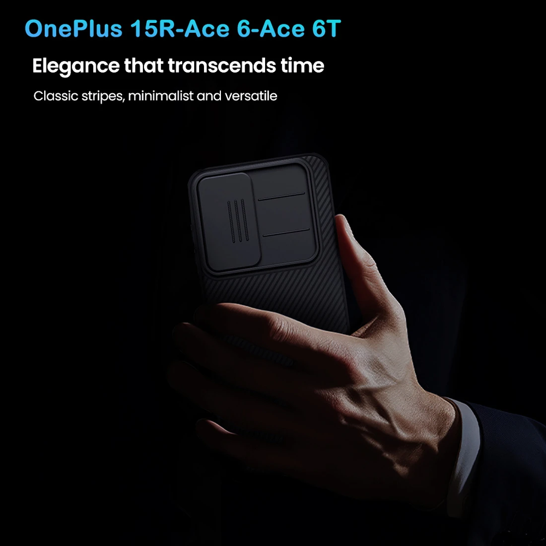گارد ضدضربه OnePlus Ace 6T مارک نیلکین مدل Camshield Pro — تصویر ۷