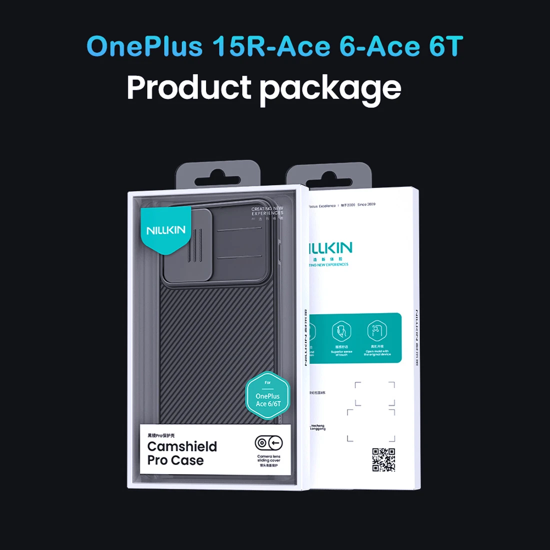 گارد ضدضربه OnePlus Ace 6T مارک نیلکین مدل Camshield Pro — تصویر ۳