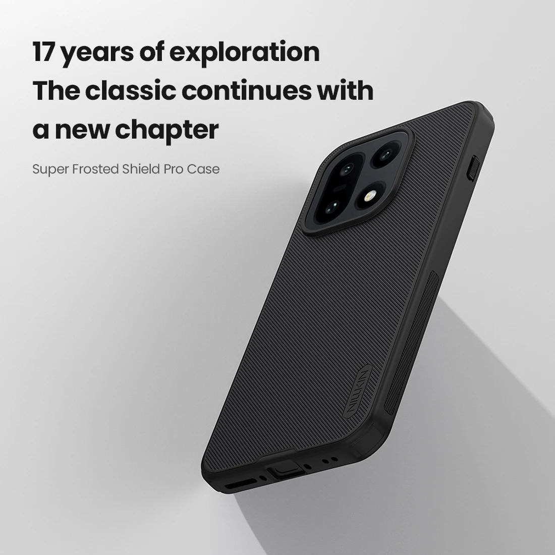قاب ضدضربه OnePlus 15 مارک نیلکین مدل Super Frosted Shield Pro — تصویر ۴
