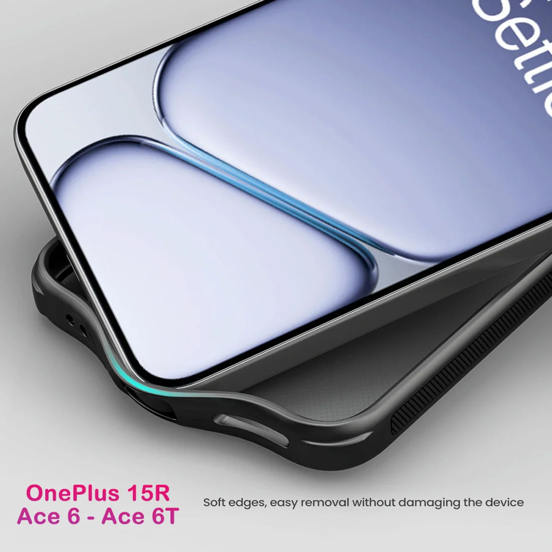 قاب ضدضربه دودی مگنتی OnePlus Ace 6T مارک نیلکین مدل Super Frosted Shield Pro Clear Magnetic — تصویر ۸