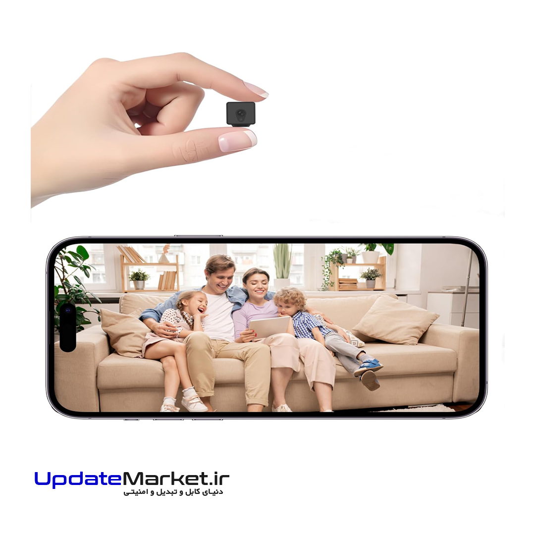 دوربین مینی مداربسته کوچک X2 کیفیت 4K — تصویر ۳
