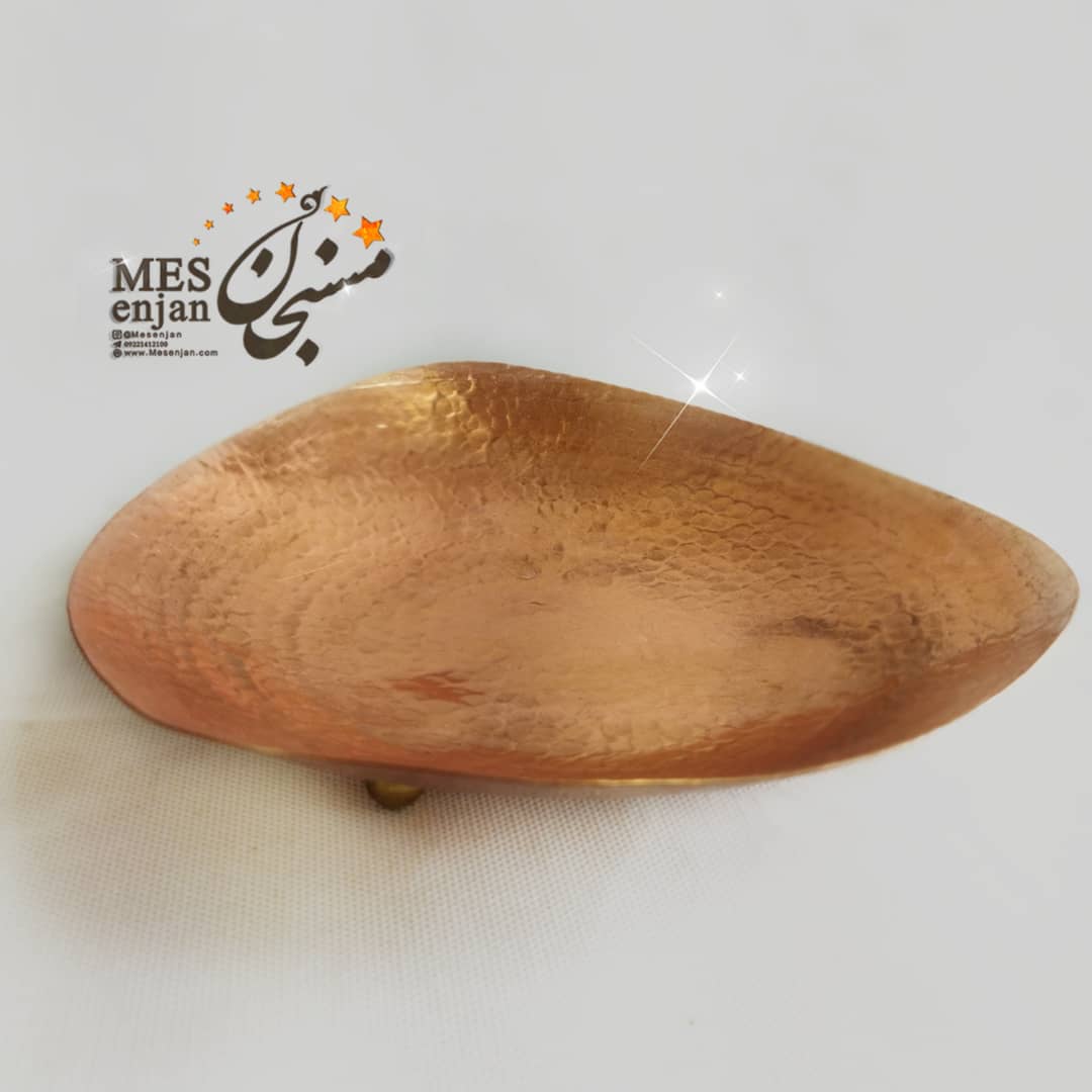 پیش دستی سه پایه دار مسی — تصویر ۳