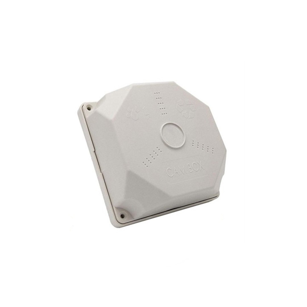 باکس جعبه تقسیم پلاستیکی روکار کم باکس CAM BOX CA-13W سایز 13*13 سفید — تصویر ۲