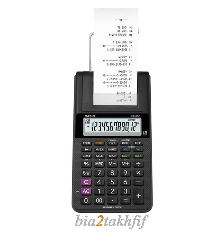 ماشین حساب HR-8RC-WE کاسیو