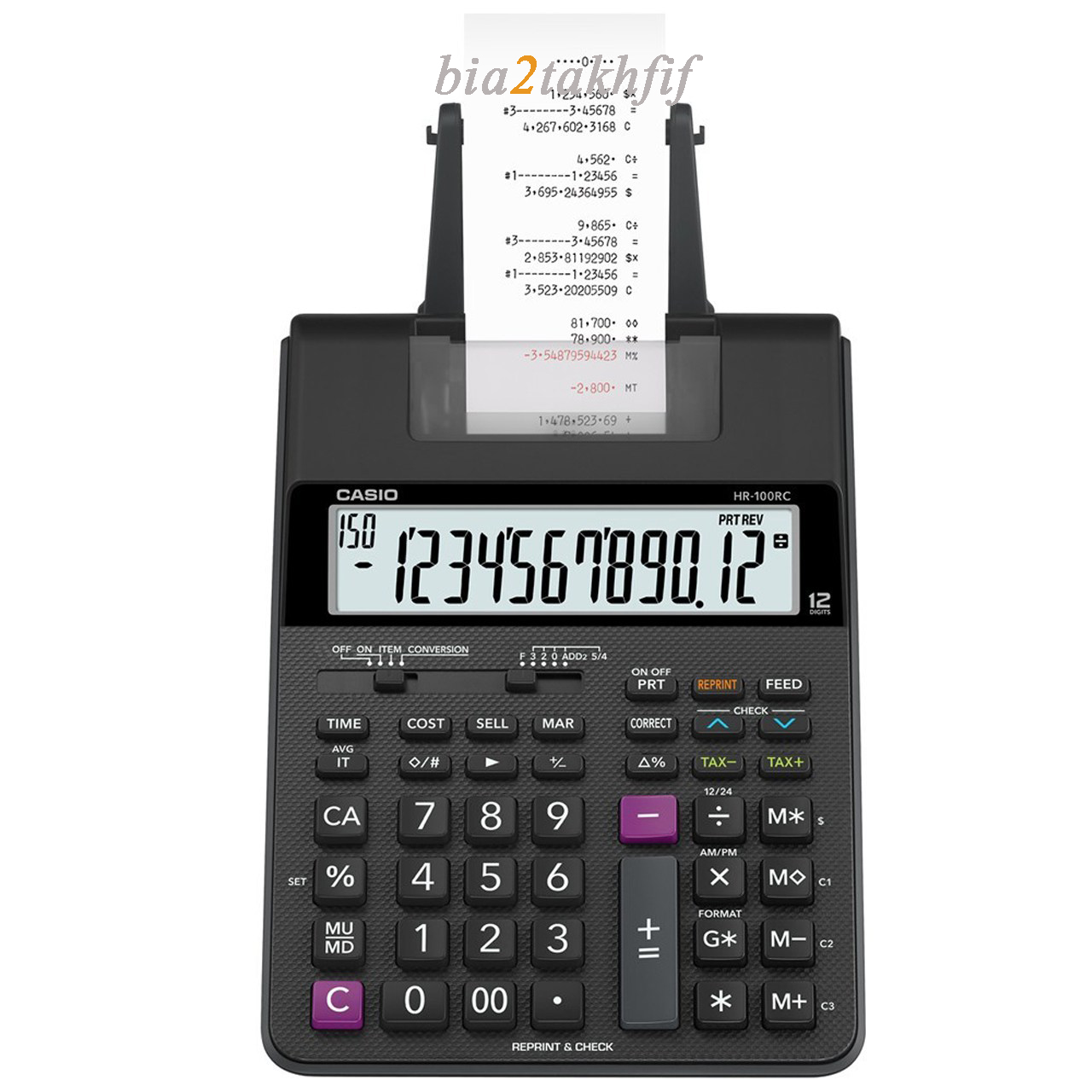ماشین حساب HR-100RC کاسیو