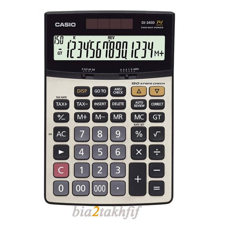 ماشین حساب DJ-240 D کاسیو