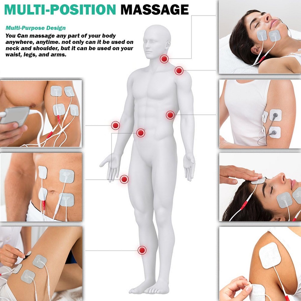 تنس پالس الکترونیکی Belmint Tens Unit – دستگاه تحریک کننده دستی عضلات — تصویر ۶