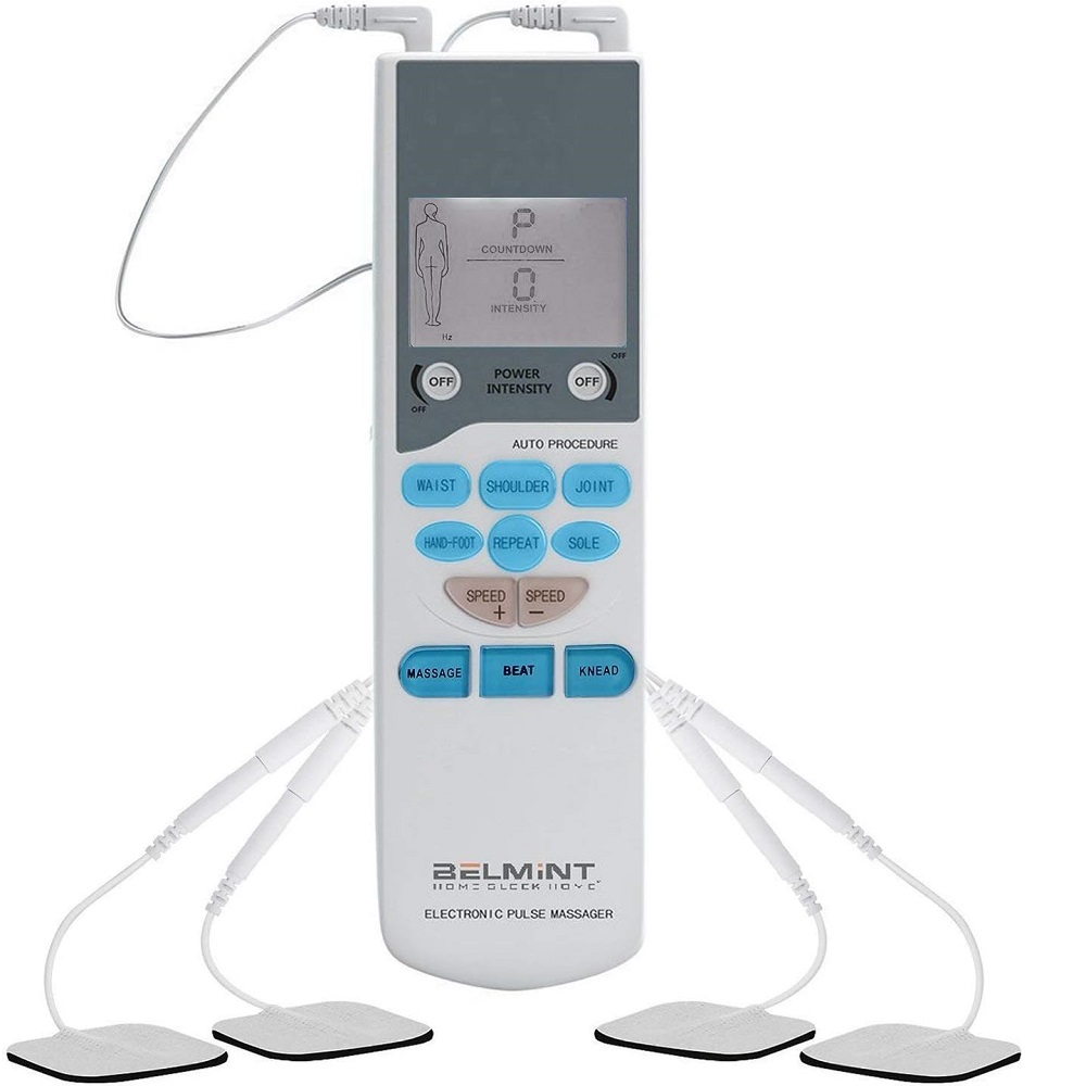 تنس پالس الکترونیکی Belmint Tens Unit – دستگاه تحریک کننده دستی عضلات — تصویر ۲