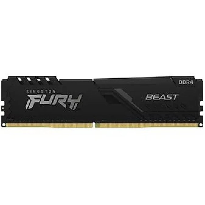 رم کینگستون Fury Beast DDR4 با ظرفیت 16 گیگابایت و فرکانس 3200 مگاهرتز cl16