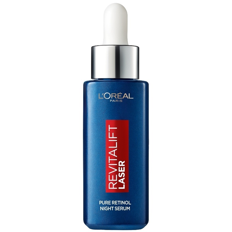 سرم شب ضد چروک لورال حاوی رتینول30میلLOREAL REVITALIFT LAZER