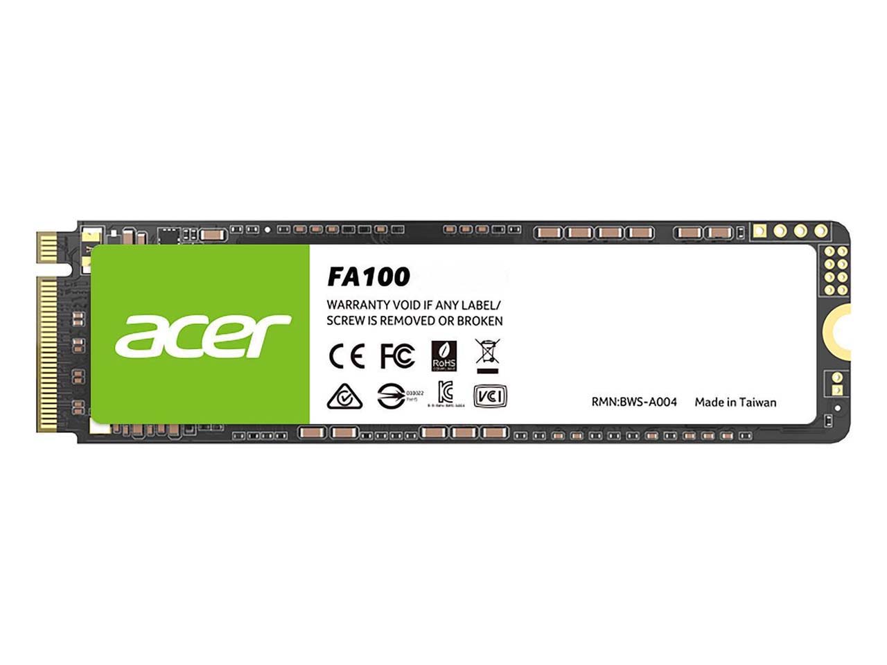 اس اس دی اینترنال ایسر مدل Acer FA100 ظرفیت 2 ترابایت