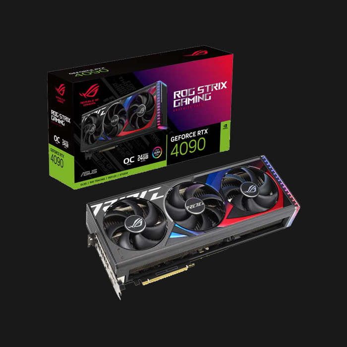 کارت گرافیک ایسوس مدل ASUS ROG Strix GeForce RTX 4090 OC Edition 24GB GDDR6X