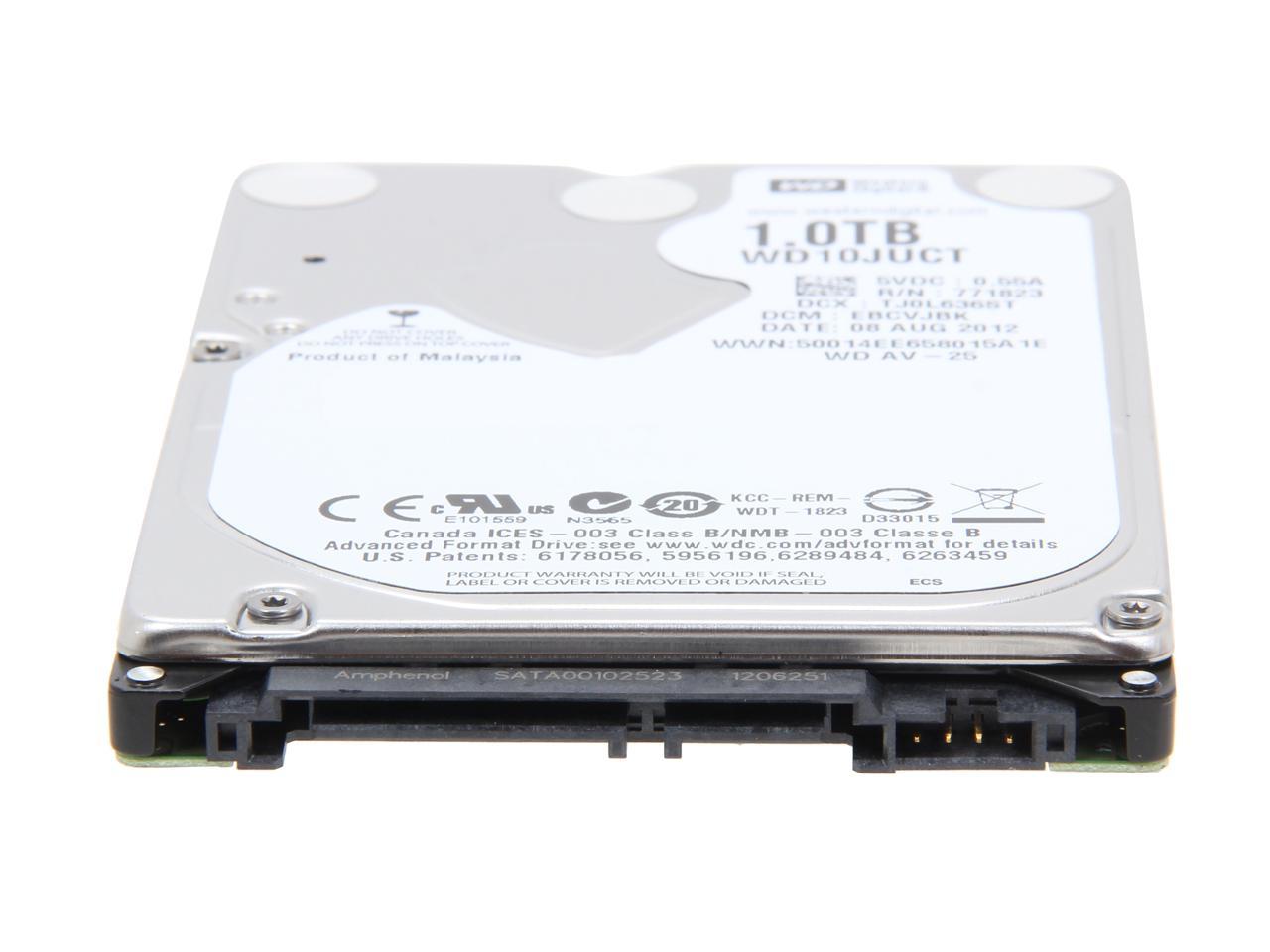 هارد دیسک لپ تاپ وسترن دیجیتال Western Digital WD10JPVX 1TB 2.5 SATA (ریفری) استوک — تصویر ۶