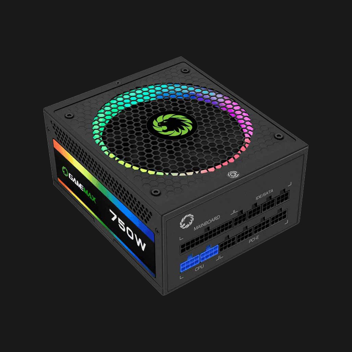 پاور گیم مکس مدل GAMEMAX RGB 750 Gold — تصویر ۲