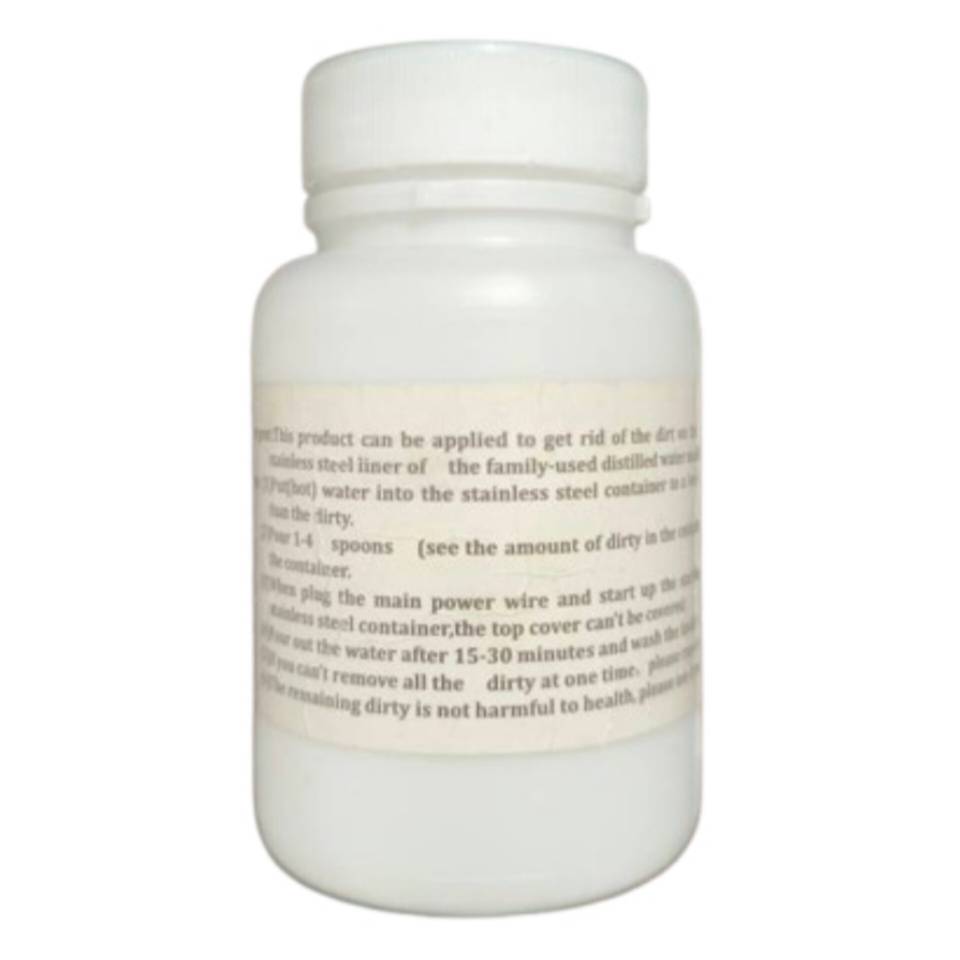 پودر جرم گیر اورجینال دستگاه تقطیر(عرق گیر/گلاب گیر) اتوماتیک