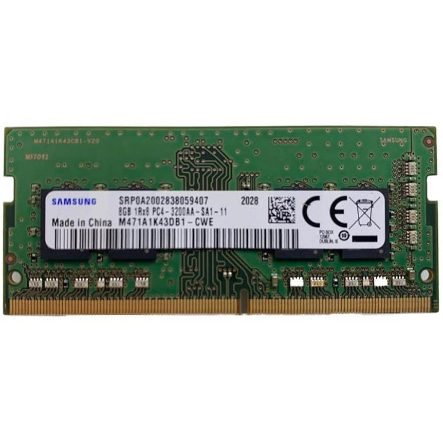 رم لپ تاپ سامسونگ 8 گیگابایت DDR4 با فرکانس 3200 مگاهرتز