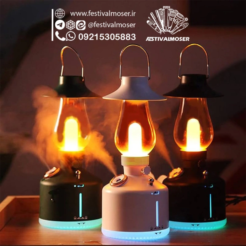 دستگاه بخور دکوری Humidifier مدل فانوس — تصویر ۳