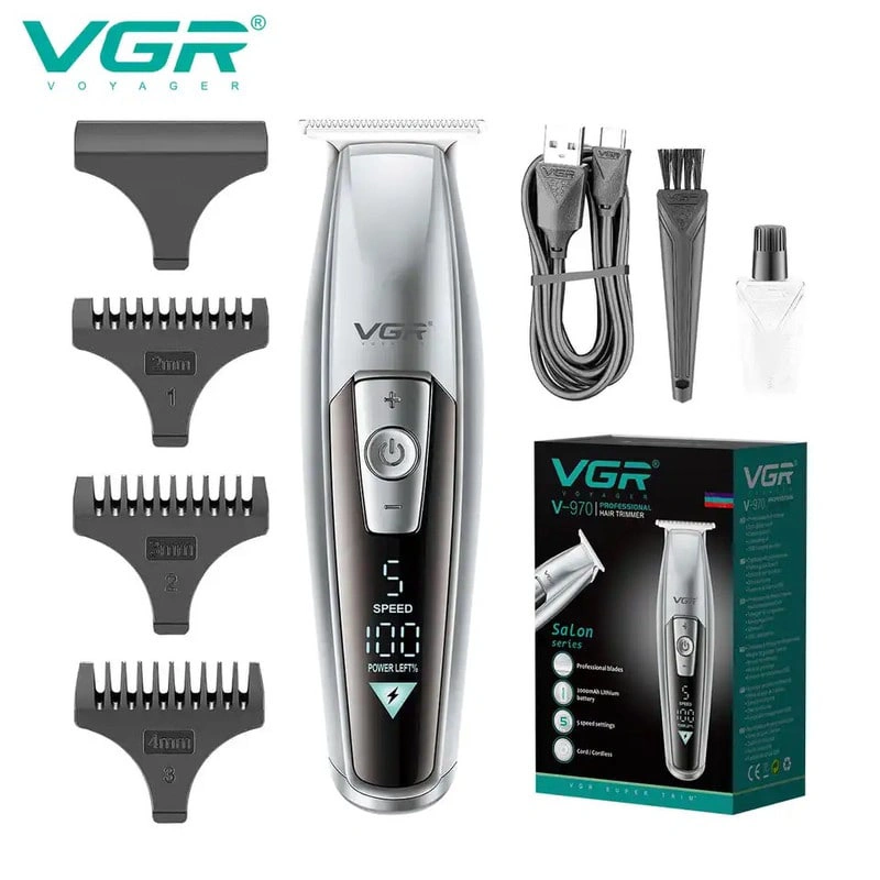ماشین اصلاح سر و صورت وی جی آر مدل V-970 — تصویر ۷