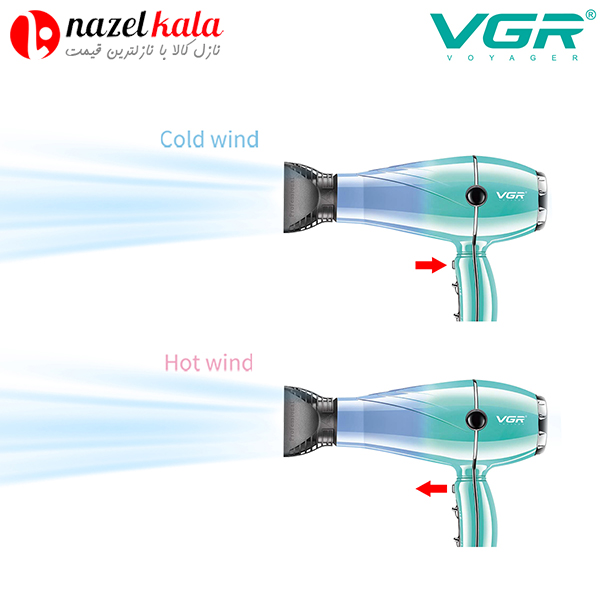 سشوار وی جی آر مدل V-452 — تصویر ۴