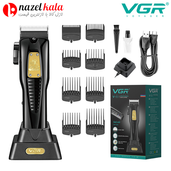 ماشین اصلاح و حجم زن وی جی آر مدل V-651
