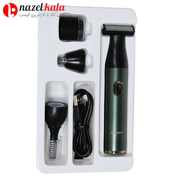 بادی کروم و ماشین اصلاح چهار کاره جیمی مدل GM-3151 — تصویر ۵