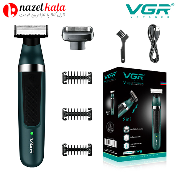 بادی کروم و ماشین اصلاح وی جی آر مدل VGR-393