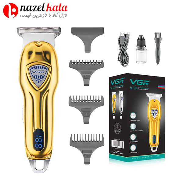 ماشین اصلاح حرفه‌ای وی جی آر VGR V-902 — تصویر ۲